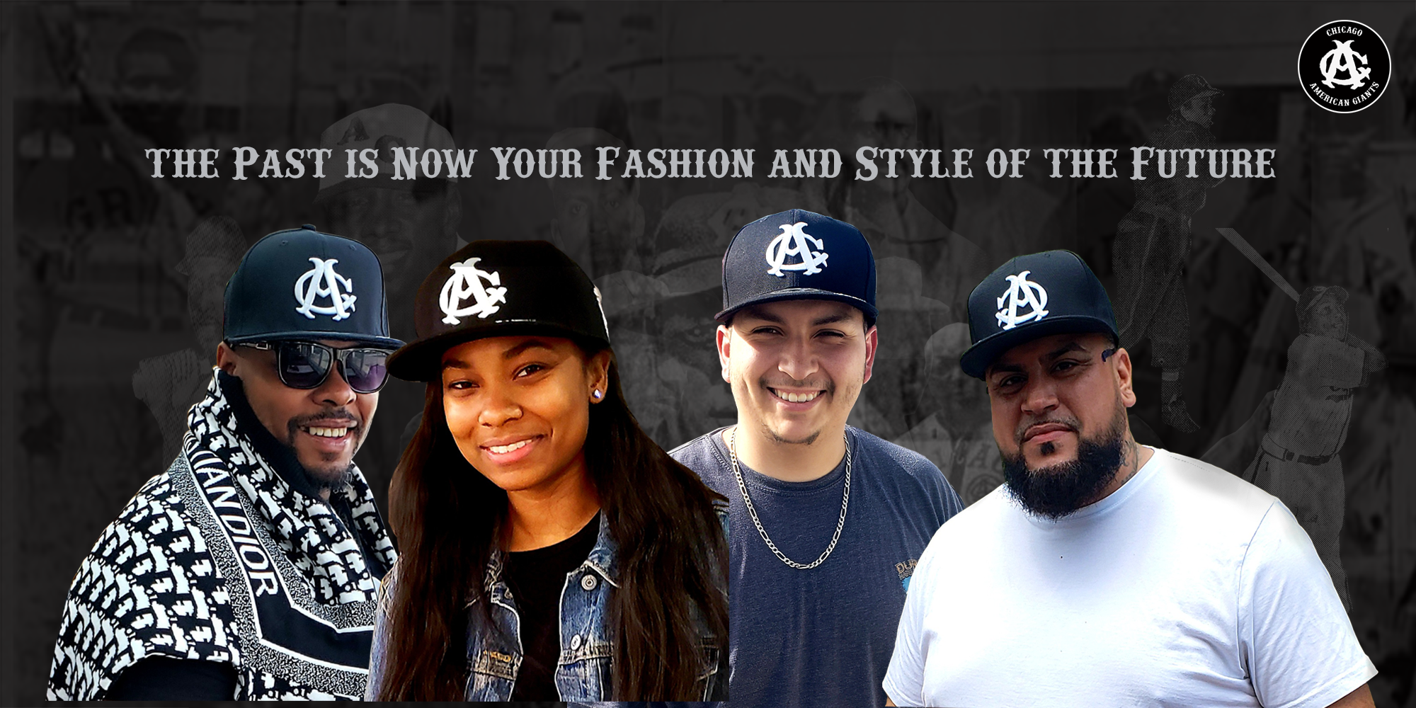 YNLBPC Brand Chicago American Giants Negro League Baseball Cap